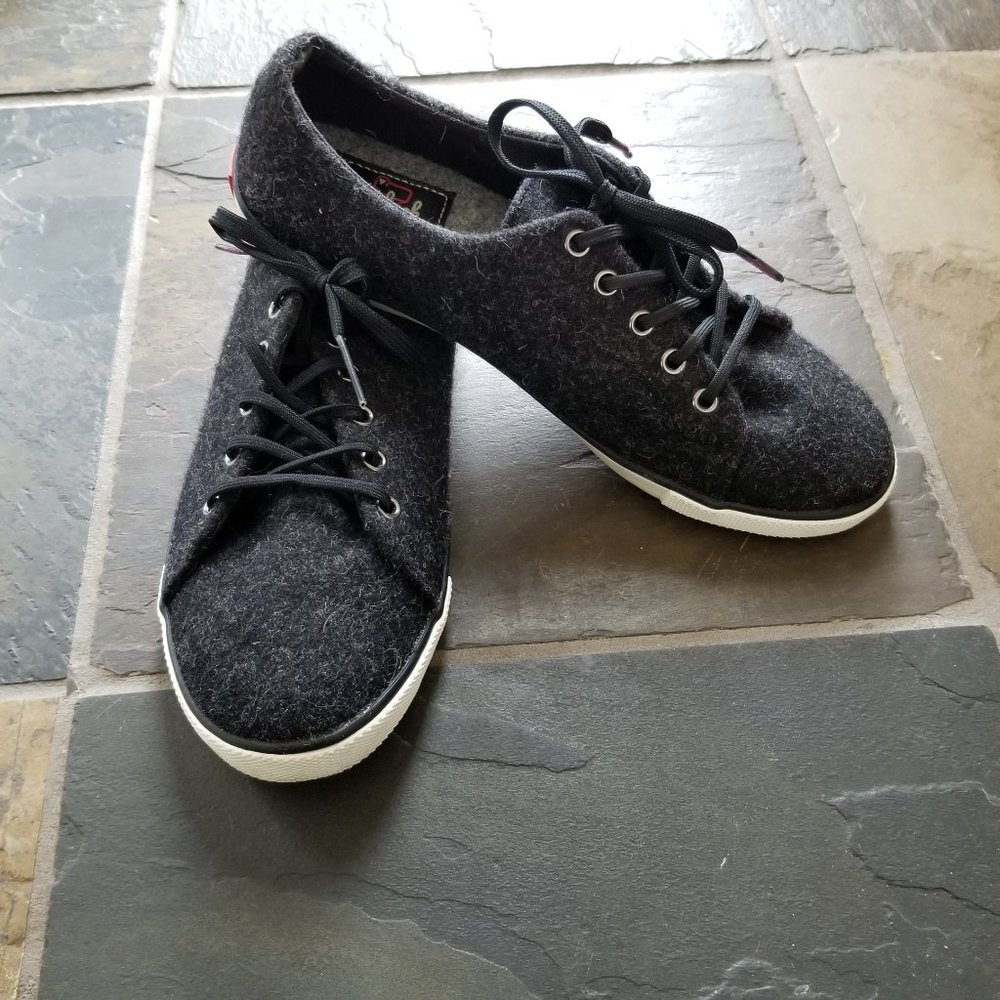 Woolrich grey wool casual shoes